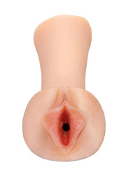Pdx Extreme Wet Pussies Luscious Lips Self Lubricating Stroker - Vanilla